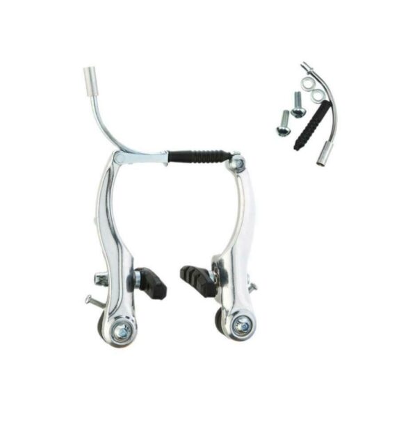 Travão V- Brake Bicicleta - Cinza